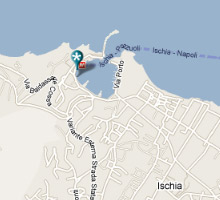 mappa Orizzonti Blu Ischia Diving